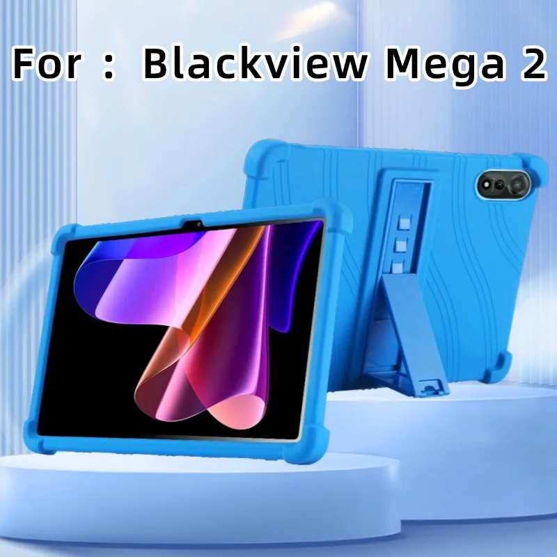 Kids Safe Shockproof Adjustable Tablet Stand Case - Soft Silicone