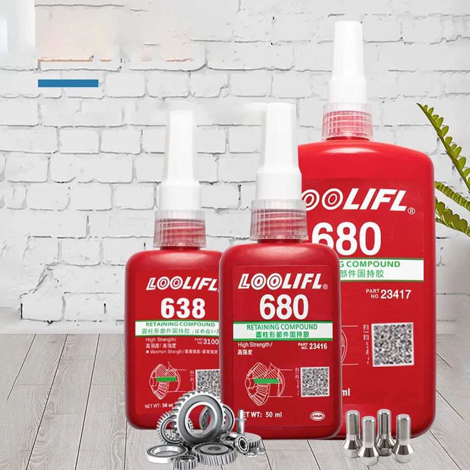 601 620 648 Hold Glue Loctite Cylindrical Bearing Glue Fastening Caulking Seal Anaerobic 603 641 609 638 640 Clearance Fixed anaerobic glue