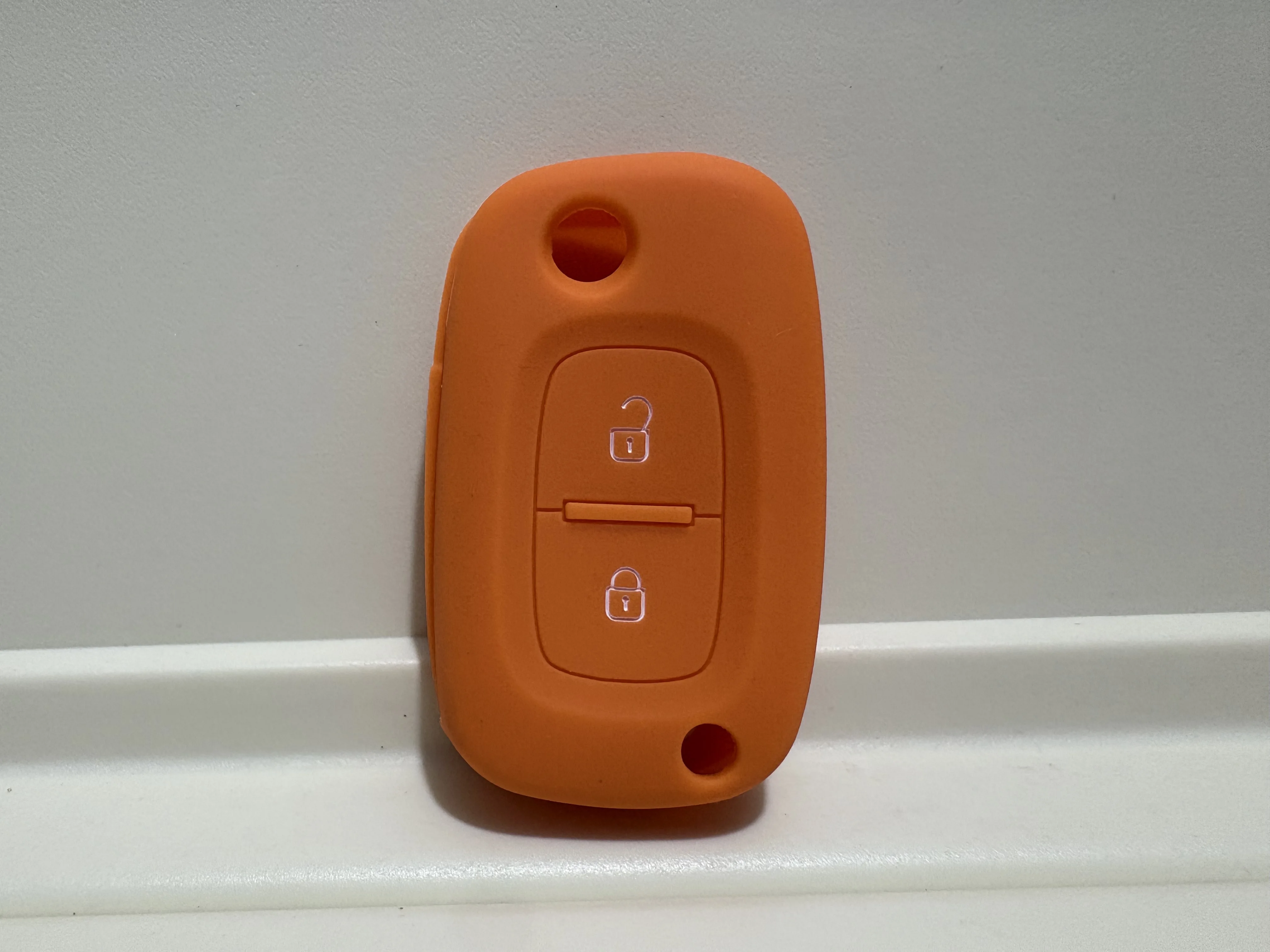 Premium Silicone Car Key Cover Case - Durable Flip & Fold Protection