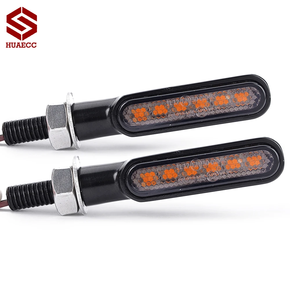 Universale Mini Led Moto Indicatori Di Direzione Lampada Indicatori Lampeggiante Clignotant Moto Led Per Yamaha Honda Kawasaki Cafe Racer