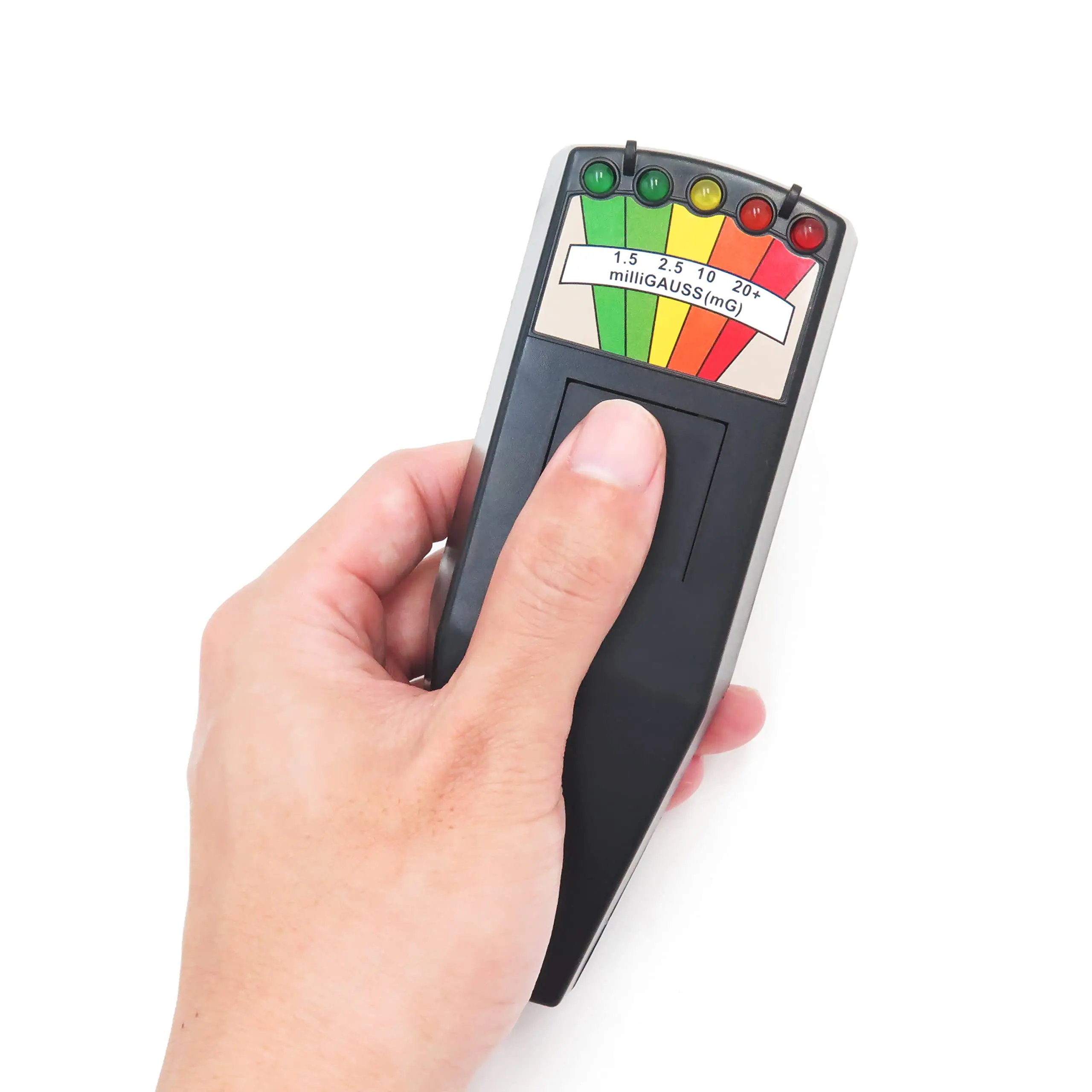EMF Meter Tester 5-LED Magnetic Field Detector Ghost Hunting Paranormal Equipment Portable Counter Professional