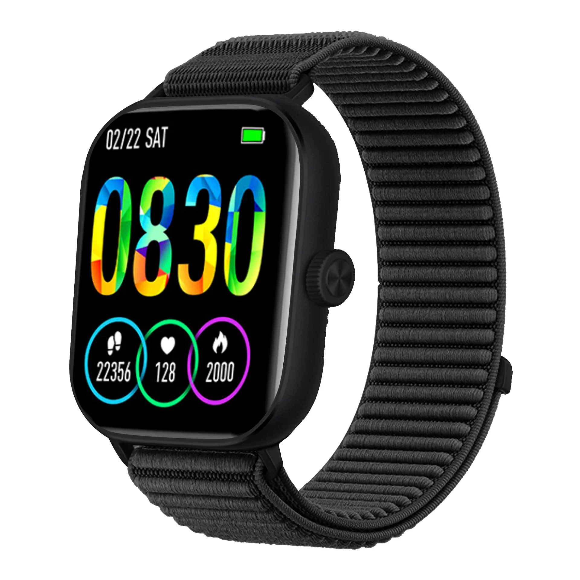 Breathable Nylon Loop Watch Strap - Simple Style