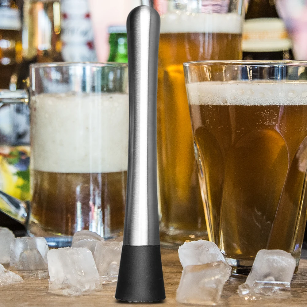 Cocktail Shaker Steel Wine Mixing Stick Muddler Cocktail Stirrer Shaker Ice Crusher Barware Tool Wine Accessories bar tools