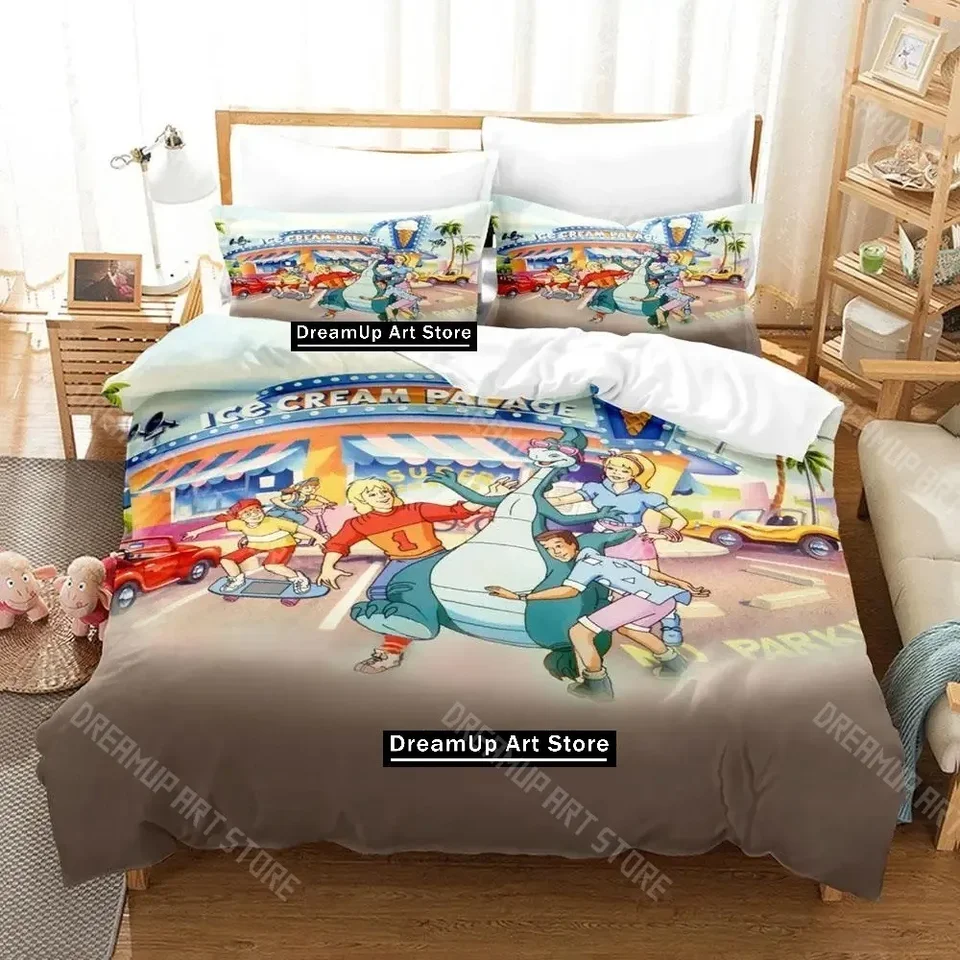Imprimé 3D Film Characters Ensemble De Literie Avec