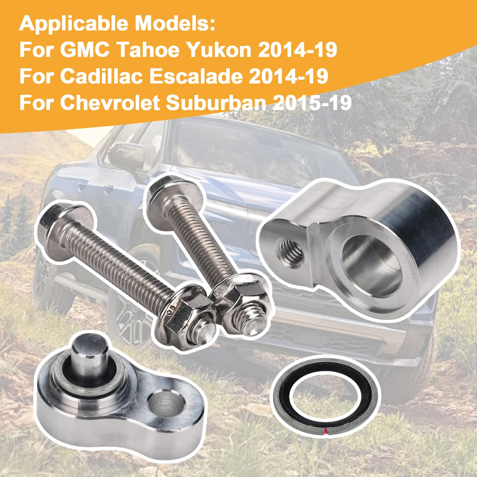 Aluminum Rear Air Conditioning Block Off Kit for SUVs