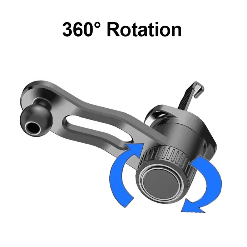 MagSafe 마그네틱 차량용 휴대폰 거치대 강력 자석 차량 에어벤트 휴대폰 마운트 모든 휴대폰용 차량용 크래들
