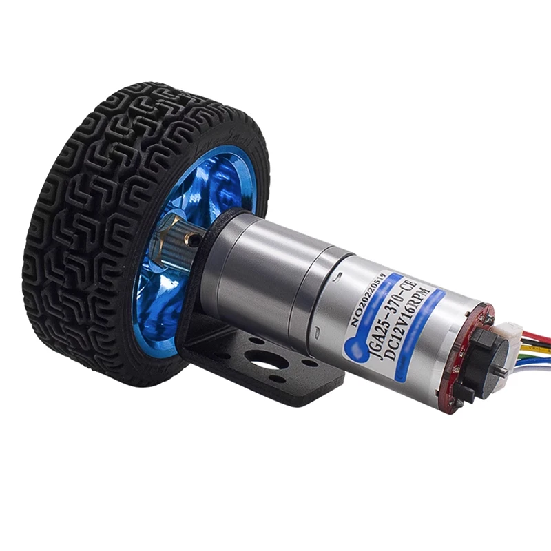 미니 DC 인코더 기어드 모터, 6V 12V 24V 고속 17 1930RPM DC 모터, 장착 브래킷 커플링 장난감 자동차 바퀴, DIY 장난감
