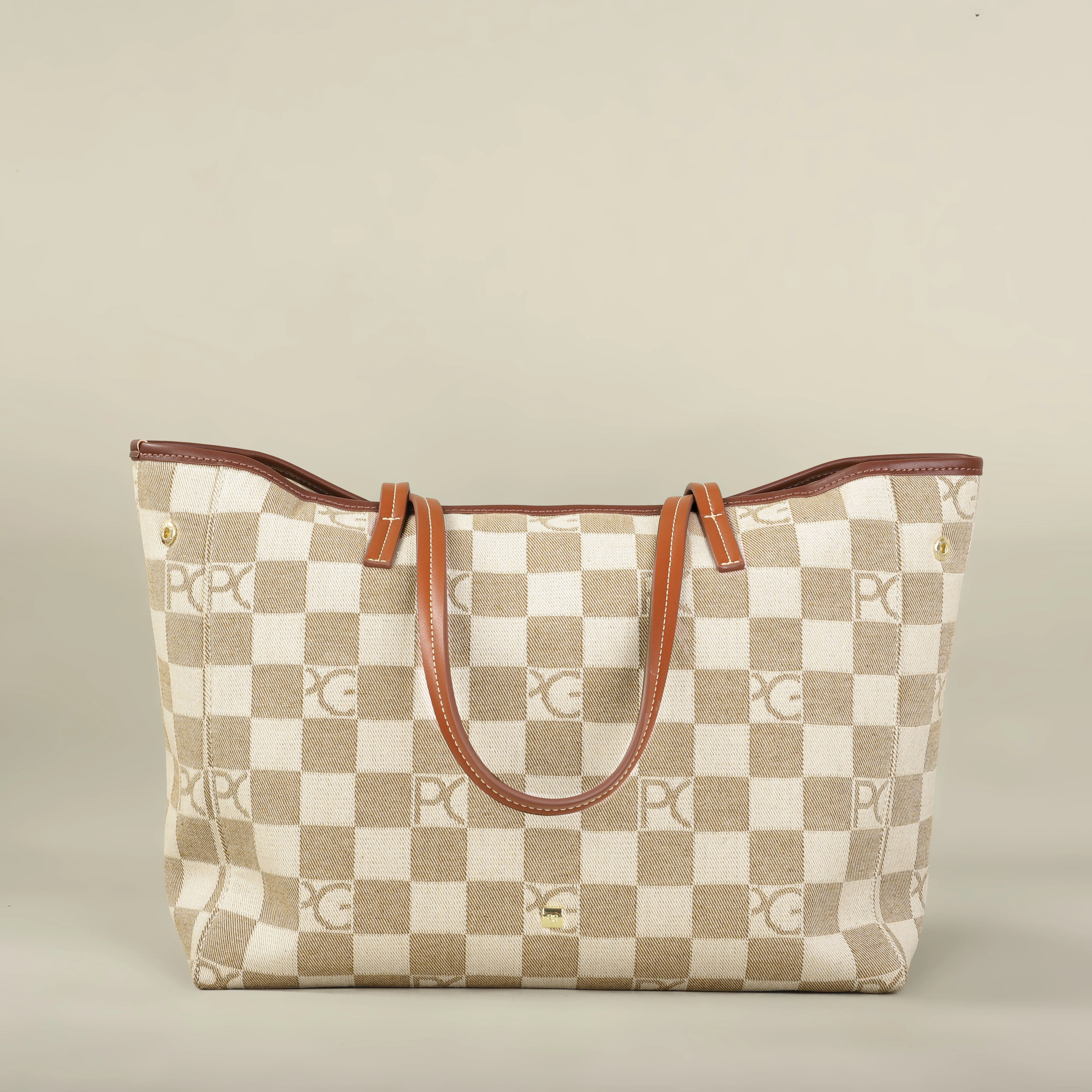 PG Latin American Style Printed Women's Bag Commuting Multi Cowboy Splicing Design Fashion Functional Large Capacity Totebag 5