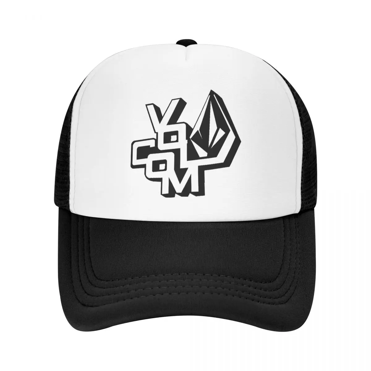 

V-volcom логотип пенопластовый тракер шляпы для женщин мужчин дышащая охлаждающая сетчатая бейсболка Регулируемая