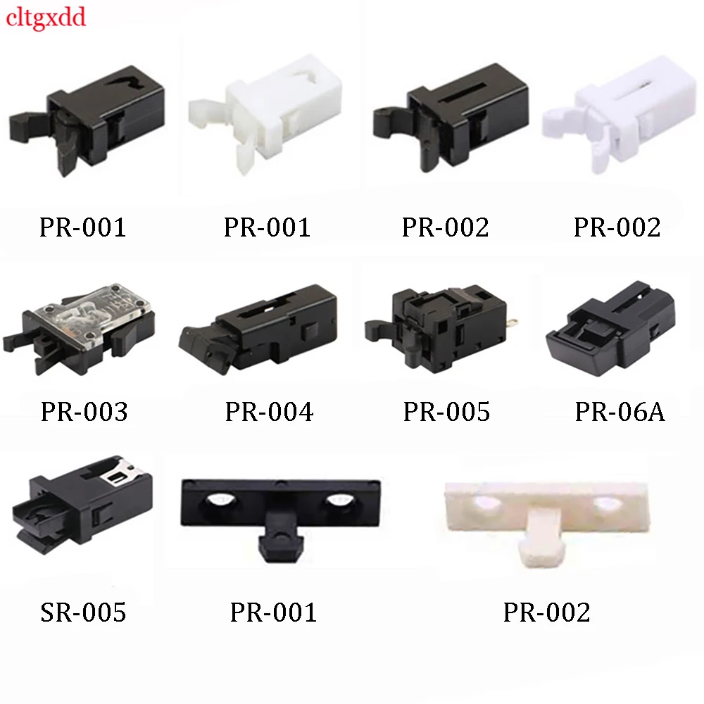 

10PCS Door Lock PR-001 PR-002 SR-005 PR-003 PR-004 PR-005 Garbage Bin Press Switch Lock Buckle Push Lock Car Glasses Box Buckle