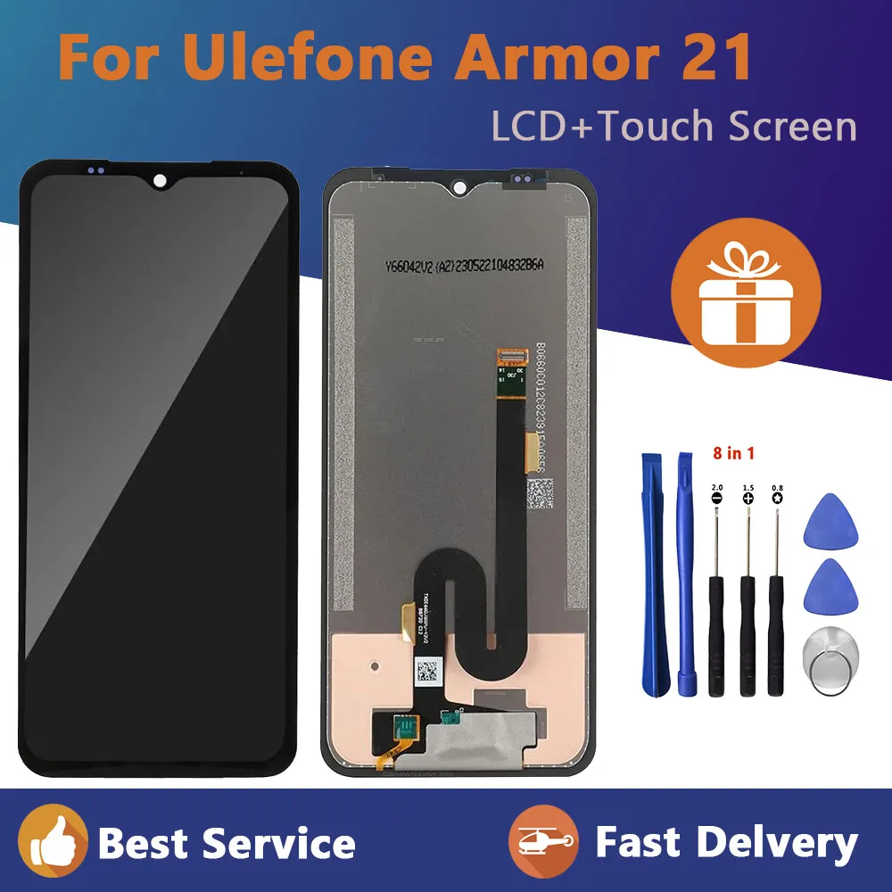 

6.58 Inch New Original For Ulefone Armor 21 Android 13 Smart Phone Touch Screen LCD Display Assembly Replacement