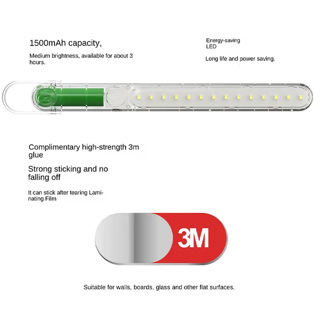 Xiaomi Mijia 3Life Asztali Lámpák Otthoni Led Hordozható Usb Töltő Hálószoba Kis Éjszakai Fényes Kemping Vészvilágítás - Image 6