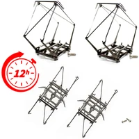HO 1/87 Train Pantograph Accessories Antenna Electric Traction Diamond Pantograph Modified Electric Train Model Accessories 1