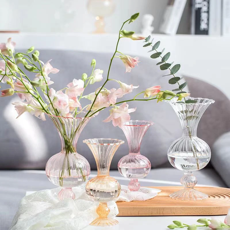 Oven Waarnemen Koreaans Minimalistische Glazen Vaas Voor Bloemstukken Decoratie Thuis Kristal  Kleine Vazen Voor Bruiloften Centerpieces Terrarium Room Decor| | -  AliExpress