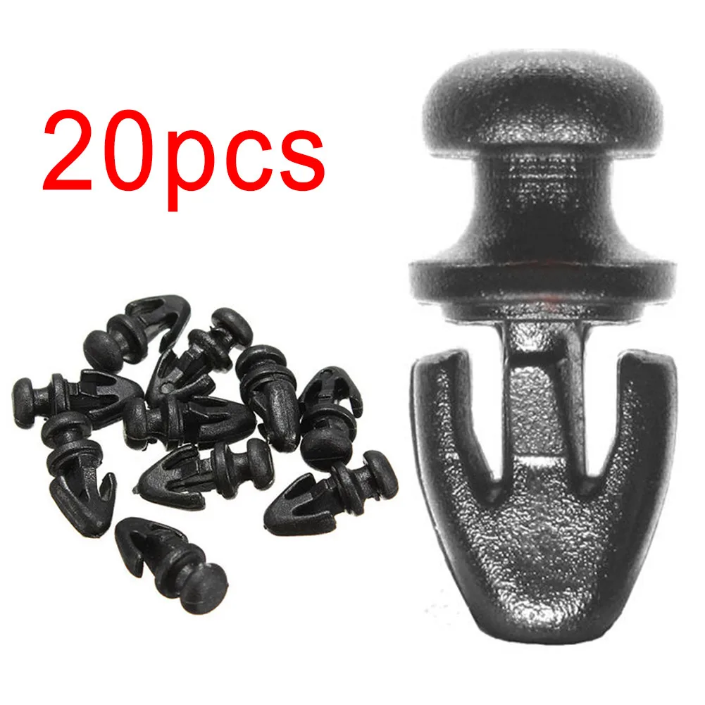 

20Pcs Car Door Seal Sill Sealing Strip Clips For Ford For Mondeo MK2 MK3 MK4 Door Seal Threshold Seal Clip Lower Weatherstrip