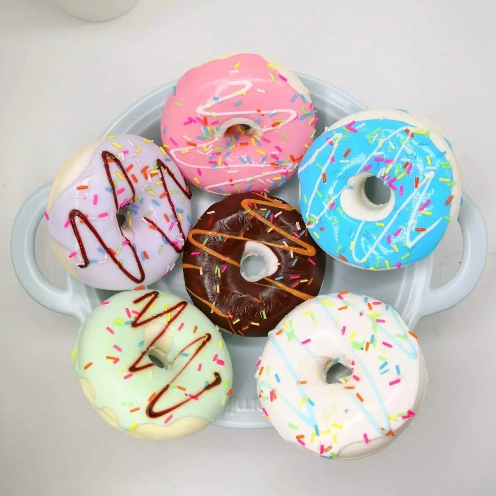 Artificial Fake Donuts Magnet Decoration Decor - 1 Pcs