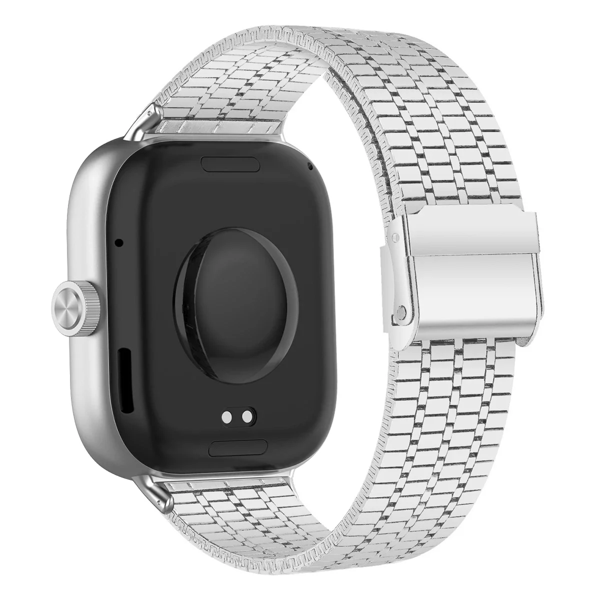 Premium Stainless Steel Metal Watch Strap Bracelet, Universal Fit