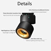 LED Track Light Spot Downlight Foldable Ceiling Spotlight 7W 12W 15W 110V 220V Spots Lamp Clothing Shop Store For Home Kitchens 5