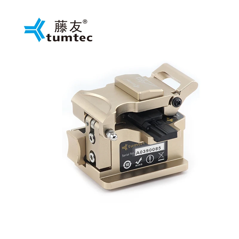 Metal Body Tumtec A9 High Precision Fiber Cleaver 3 in 1 holder fiber cutting knife Tool 48000 times Lifetime warranty p80 plasma cutting torch body