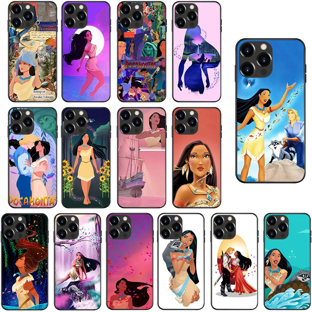 Ai-50 Princess Pocahontas Custodia Morbida Per Oppo F17 Reno F11 A73 F17 F7 F9 F9 Find X3 2 4 4F A94 F19 5 5F Pro Lite