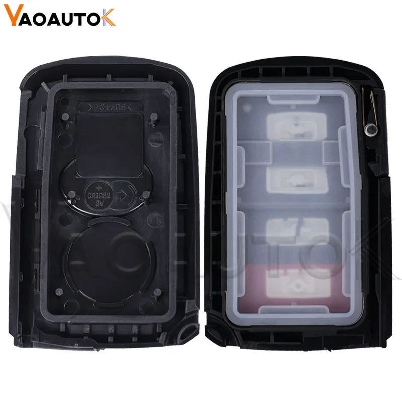 Smart Key Shell Case with Insert Key Remote Housing Cover
