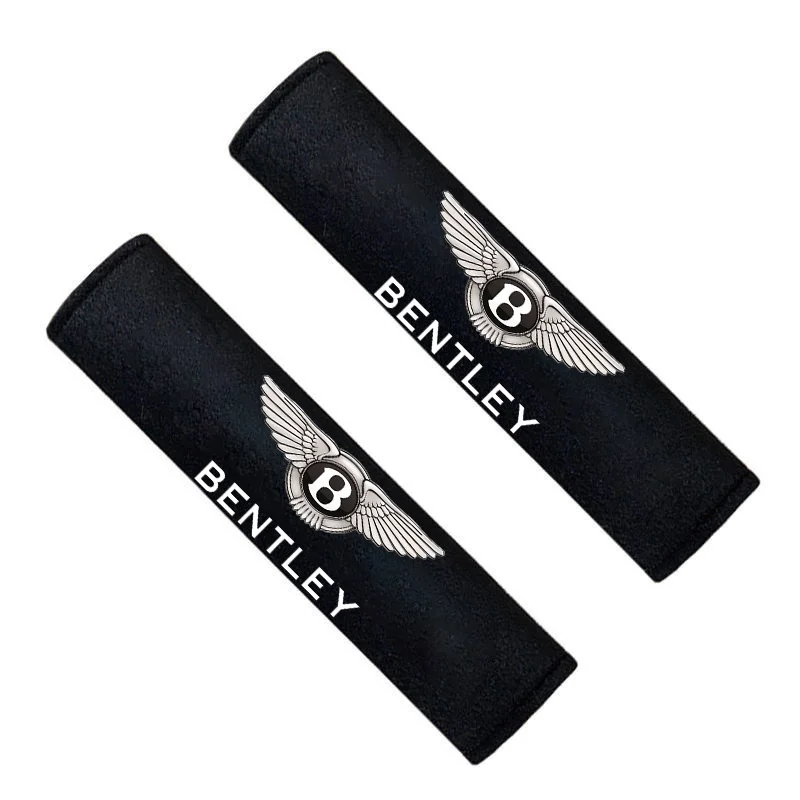 Bentley Gordelpads Zwart - Overzicht set van 2 stuks