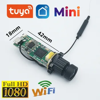 Modulo telecamera Tuya fai-da-te Mini 1080P Wireless IPC Vite Strumento Obiettivo di piccole dimensioni Onvif RTSP