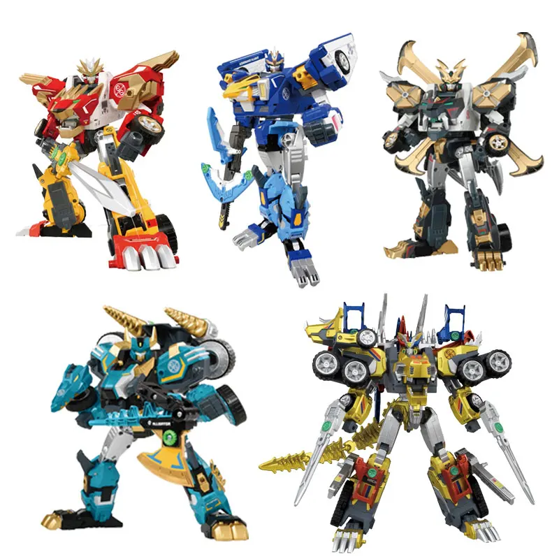 

TAKARA TOMY Captains Planet and The Planeteers Fire Truck Transformer Robot Toys Anime Peripheral Kids Birthday Gift