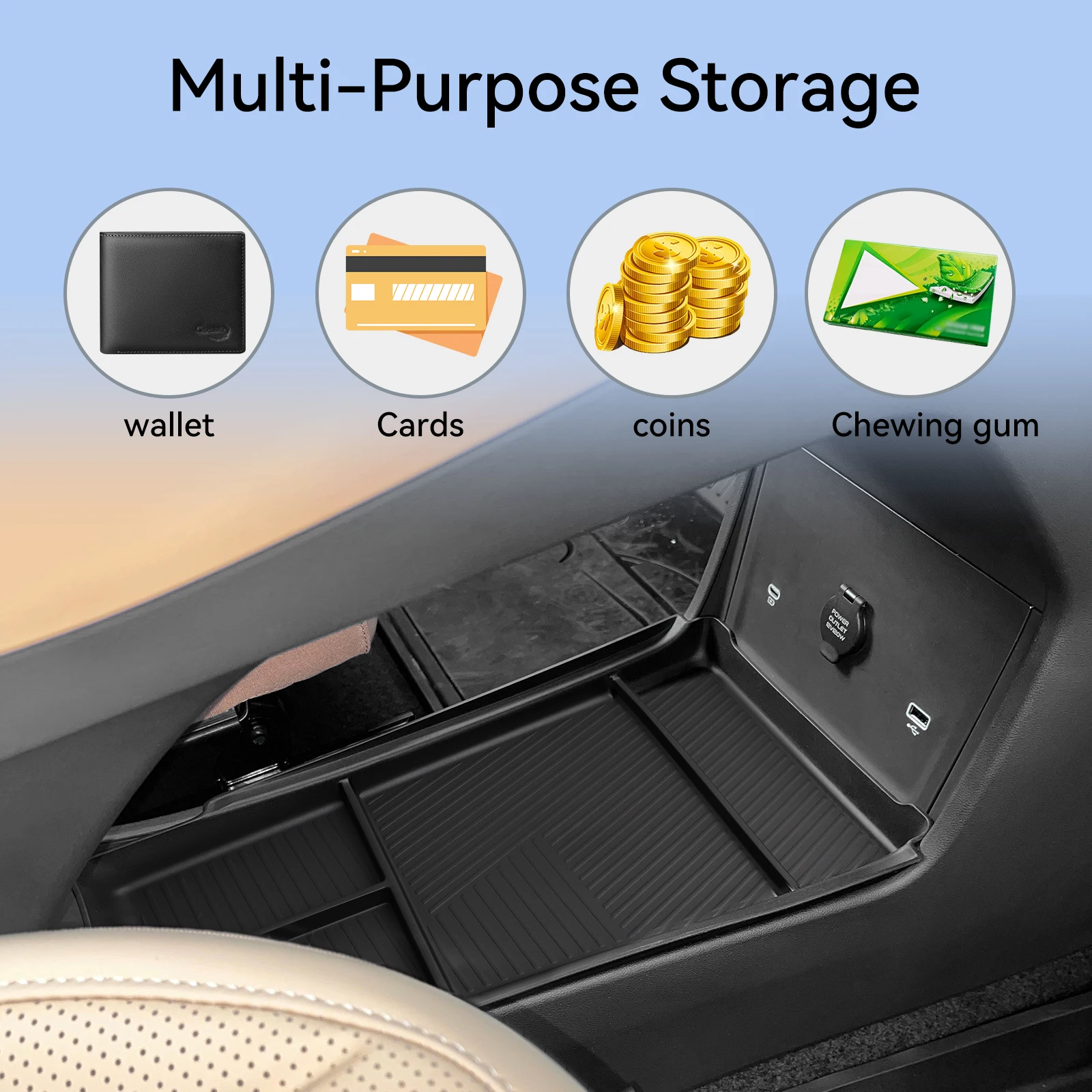 Geely Starray EM-i Centre Console Lower Storage Box view 5