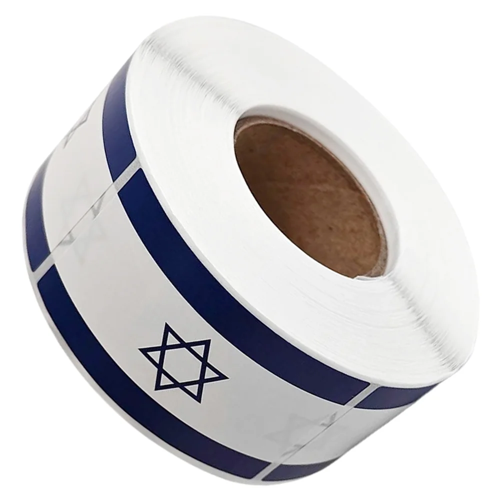 Israel Stickers Flag DIY Planner Taggies for Water Bottles Scrapbook Accessories Applied Adhesive Decals Aesthetic Laptop