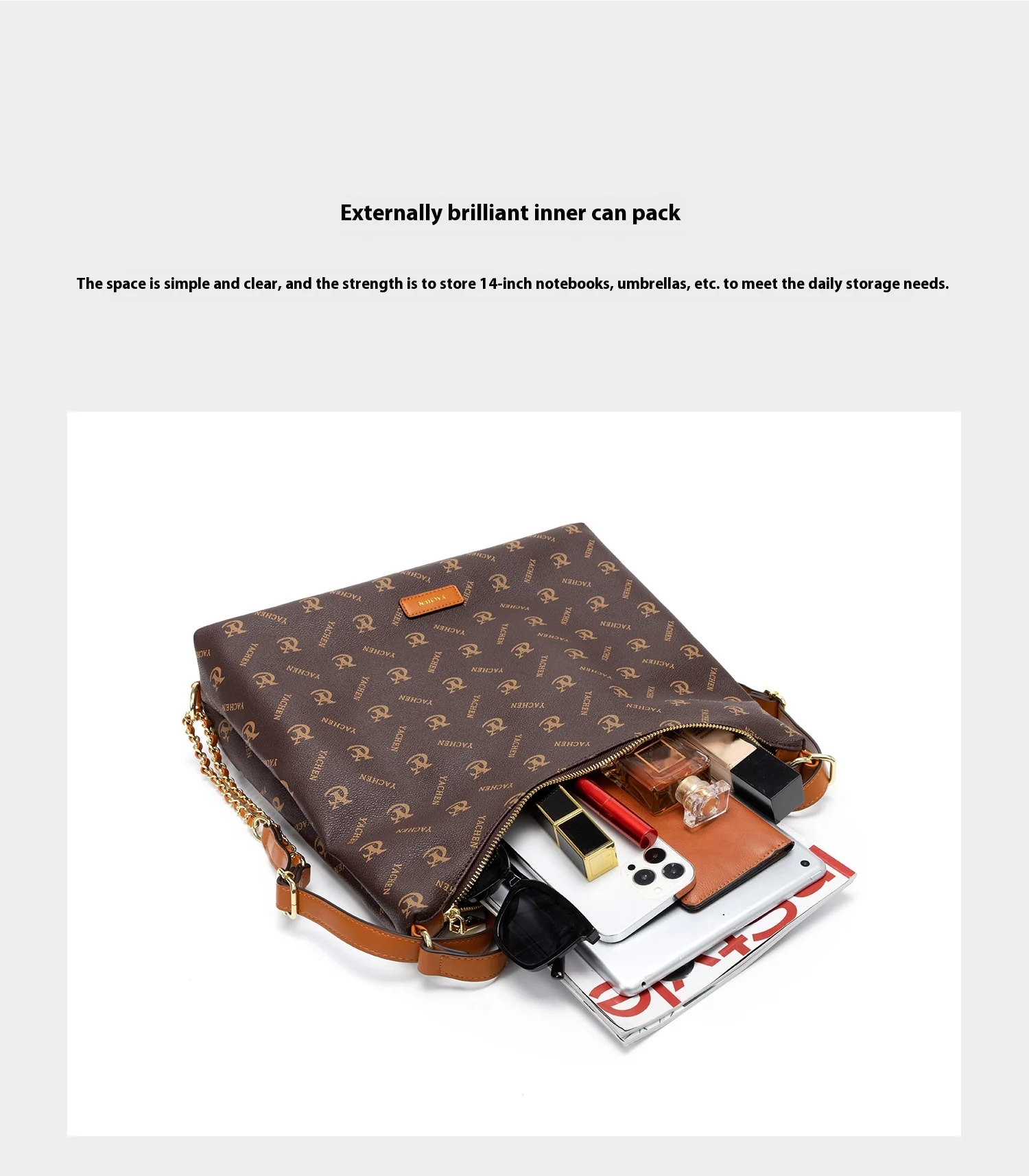 New Leather Large Capacity Diagonal Cross Bag Fashionable Single Shoulder Handle Lightweight Tote Bag Variable Backpack_voghion.com