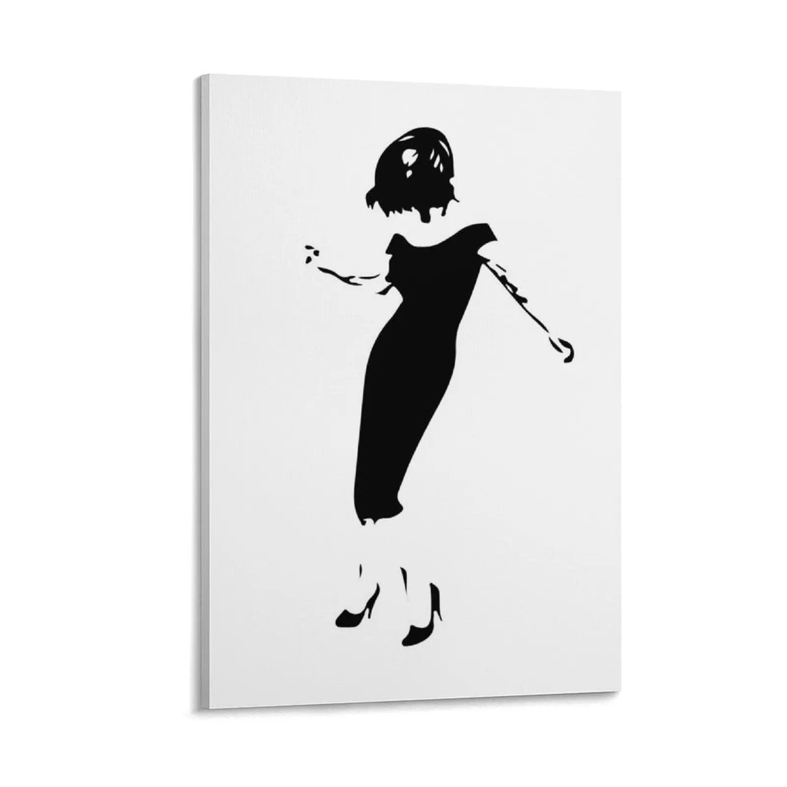 

Robert Longo Men in the Cities Woman 3 Canvas Painting wall decor cute room decor