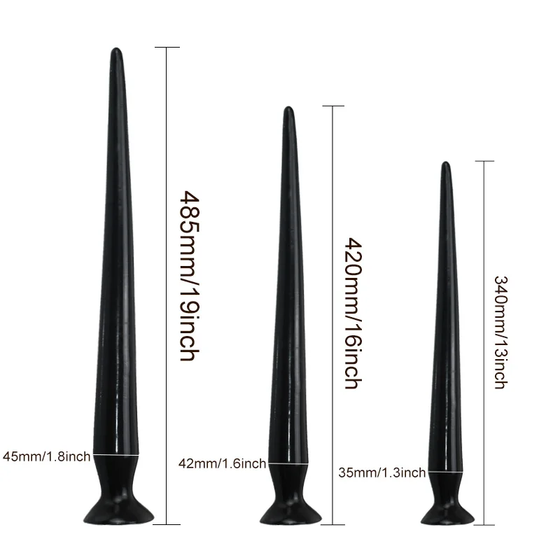Lange anale plug met krachtige zuignap, buttplug, anale dildo, vrouwelijke anale seks, masturbatie, volwassenen, sexy speelgoed f_voghion.com