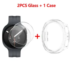 Enhanced Protective Bumper Case with Tempered Glass Set for Watch 9 40mm (Clear)