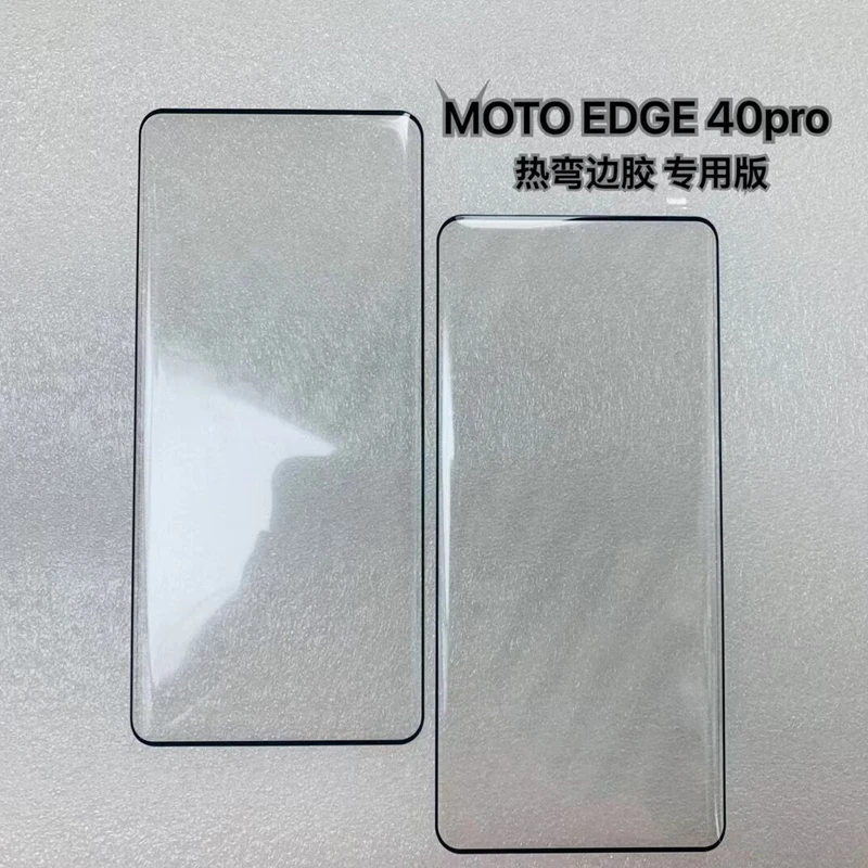 모토로라 모토 X30 S30 Z40 프로용 풀 커버 필름 스크린 보호대, 3D 풀 접착제 곡선 강화 유리, 모토 X40 엣지 40 네오