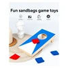 Cornhole Game Set With 4 Bean-Bags - Great For Indoor & Outdoor Play,Perfect Bag-Toss Game For Your Child 4