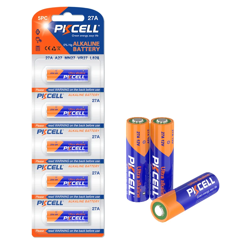 50Pcs 27A 12V Alkaline Battery MN27 27A A27 L828 Dry, 53% OFF