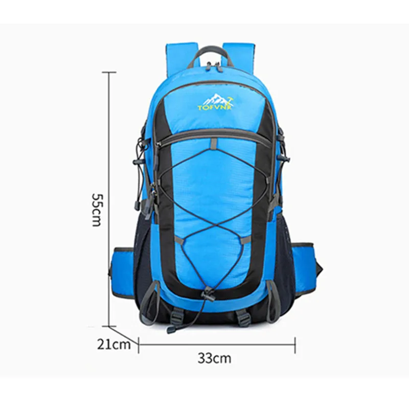 Backpack Camping Sport Bag For Men Women Travel Accessories Female Large 50 Liters Mountaineering Male Bagpack Hiking Rucksack 6