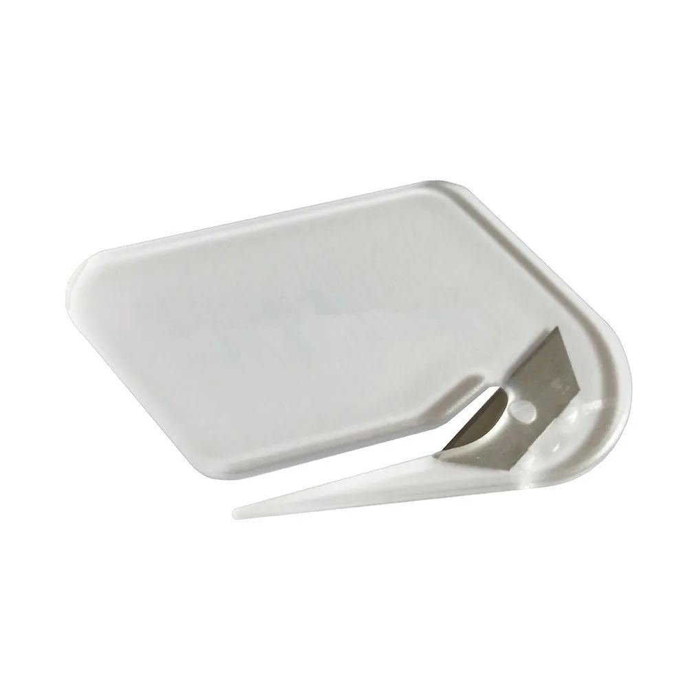 Paper Cutter Mail Opener Unboxing Knife Craft Cutting Knife 1PCS Safety Papers Cutter Mini Plastic Letter Opener Sharp Mail Envelope Opener Courier Unboxing Knife