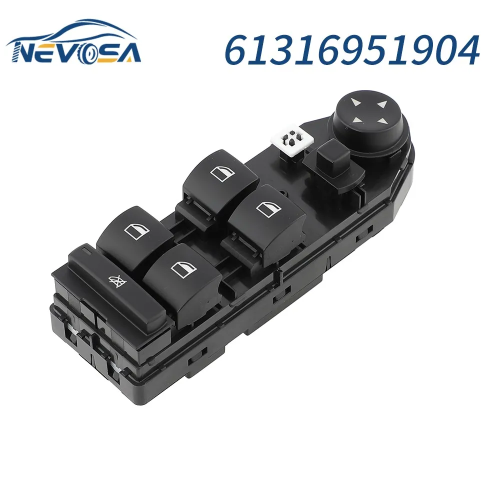Nevosa 61316951904 Per Bmw E60 E61 520D 520I 530D 5 Series Car Electric Window Lifter Control Seitch Power Button 61313414354