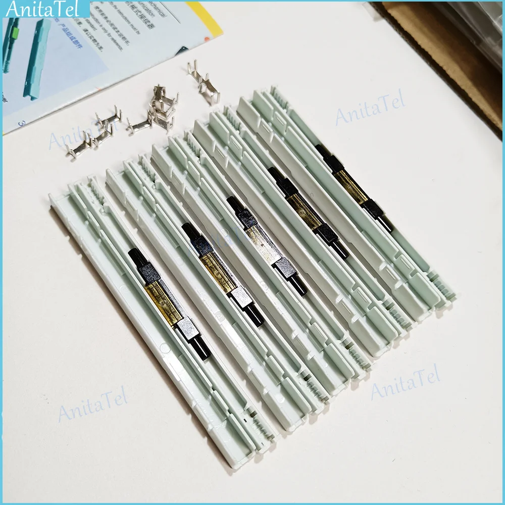 New L925BP FTTH Tool Fiber Optic Mechanical Splice Fiber Fixed Length Stripper Coating Layer Fixed Length Guiding fast connector 10pcs 60mm length sc upc sc apc field assembly fiber optic fast connector for ftth