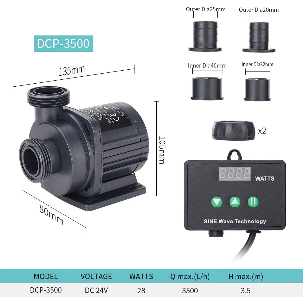 DCP-3500ポンプ デジタルコントローラー付き DCP-3500ポンプ デジタルコントローラー付き 【公式通販】
