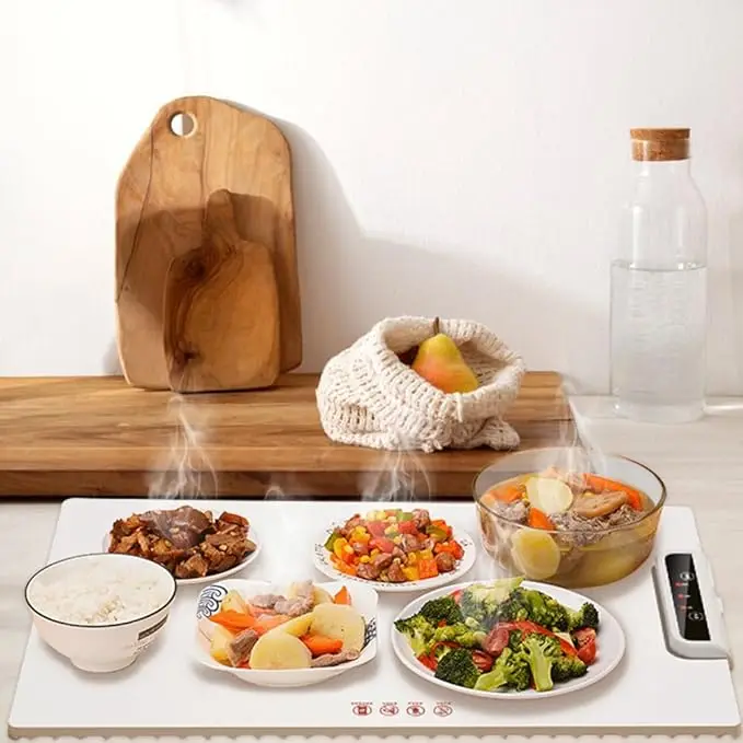  Electric Warming Tray with Adjustable Temperature