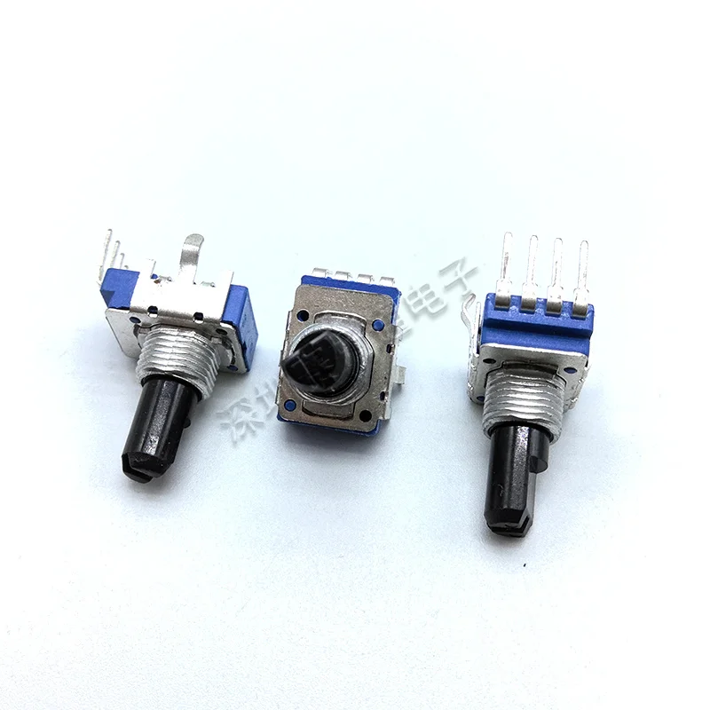 2 pcs RK11 potentiometer single unit B103 B10K 4 pin mixer volume amplifier plastic half shaft 15mm, multiturn potentiometer, linear potentiometer, rotary potentiometer, potentiometer kit, trimmer potentiometer, adjustable resistor
