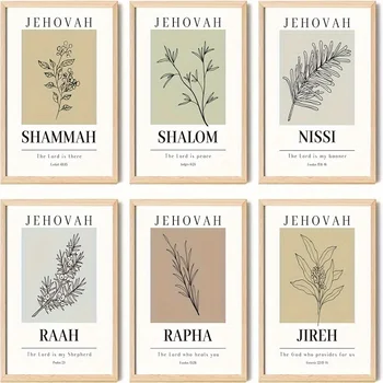 Name of God wall print 1