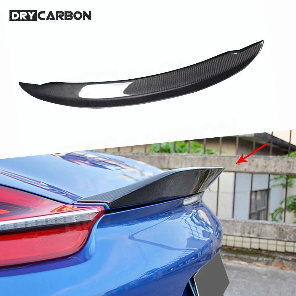 Carbon Fiber Rear Trunk Duck Spoiler Wing For Porsche 981 Cayman