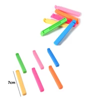 10Pcs Portable New Kitchen Storage Food Snack Seal Sealing Bag Clips Sealer Clamp Plastic Tool Kitchen Accessories 2