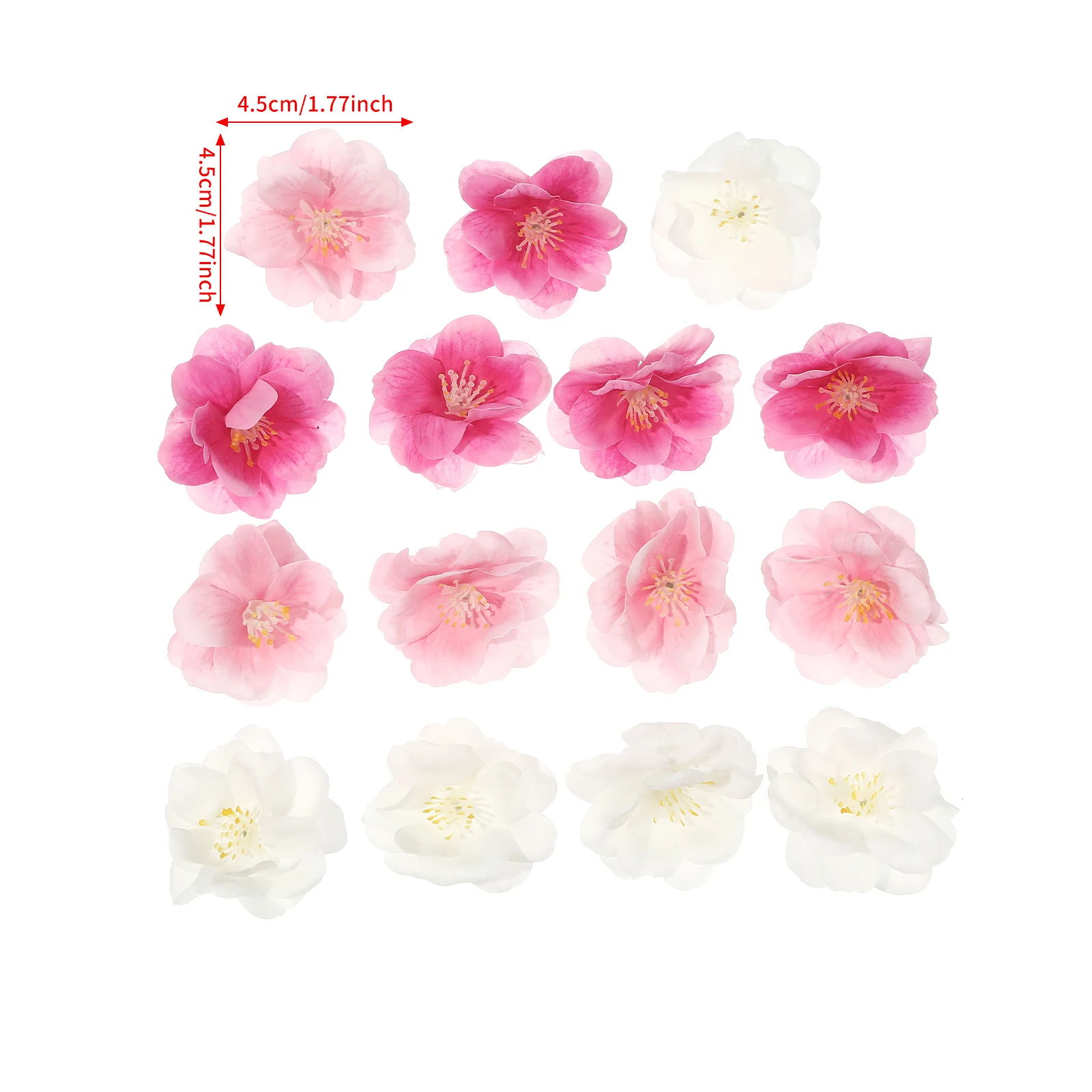 5Pcs Cute Flower Small Hairpin New Fashion Multicolor Barrettes Hair Accessories For Women Girls Sweet Headdress Hair Clips