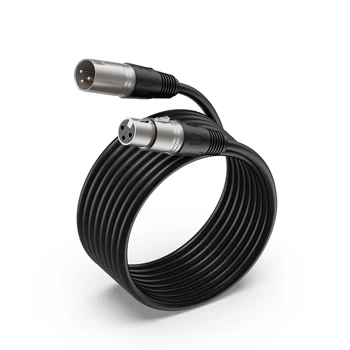 FIFINE 다이나믹 콘덴서 마이크용 XLR 케이블, 앰프 오디오 인터페이스용 XLR 수-암 캐논 코드, SC3,SC1,AM8, L9