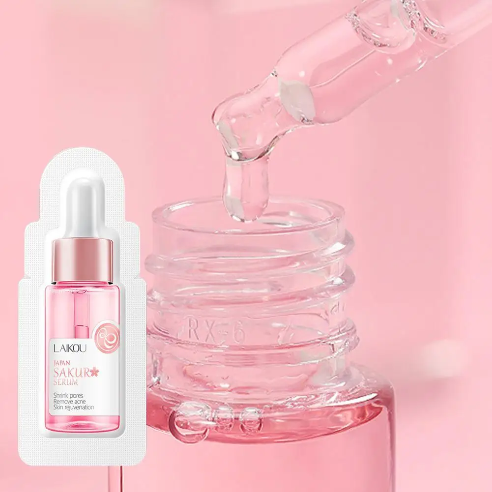 

1ML Serum Nourish Essence Oil Control Brightening Rejuvenation Skin Whitening Serum Skin Care Face Care Wholesale